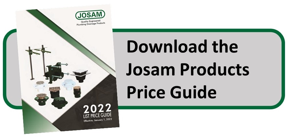 2022 Josam List Price Guide