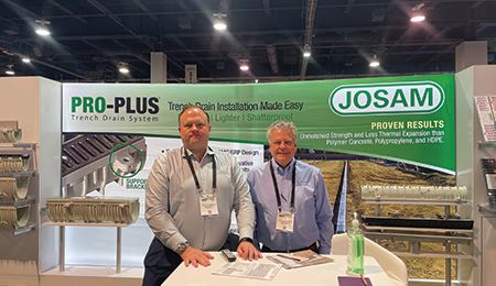Josam Exhibits at World of Concrete 2023