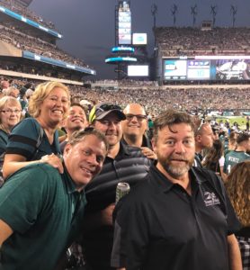 Eagles vs Vikings with Customers from Minnesota