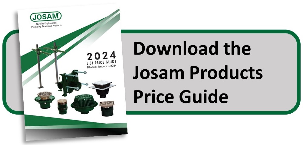 Josam List Price Guide