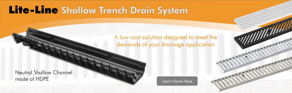 Lite-Line Shallow Trench Drain