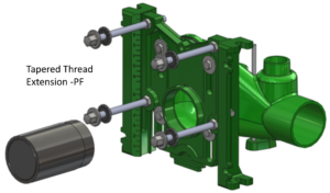 Tapered Thread Extension -PF