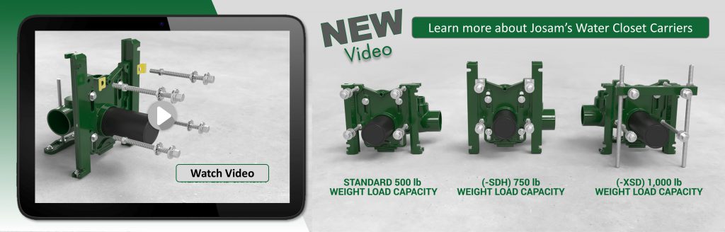 Josam Water Closet Carrier Installation Video