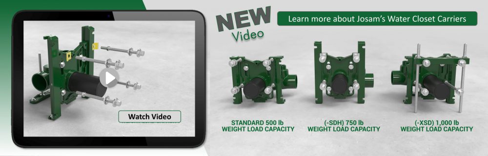 Josam Water Closet Carrier Installation Video