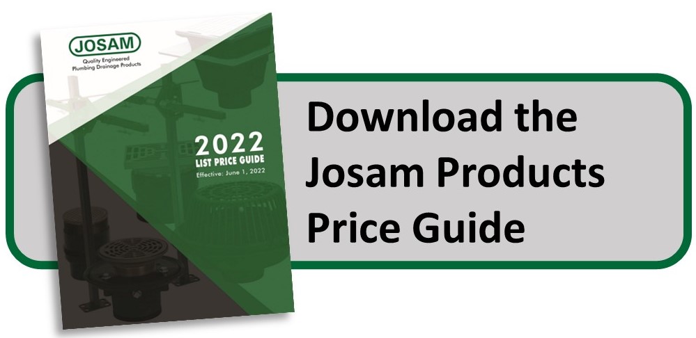 Josam List Price Guide